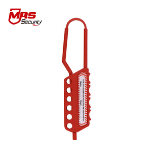 LOCKOUT HASP MDK02N Kırmızı Plastik Kilitleme Tagout Loto Güvenli Kilit Üreticisi