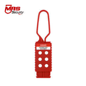 MDK01N Çok Kişisel Yönetim Kilidi Hasp Kırmızı Olastik Lockout Tagout Loto 
